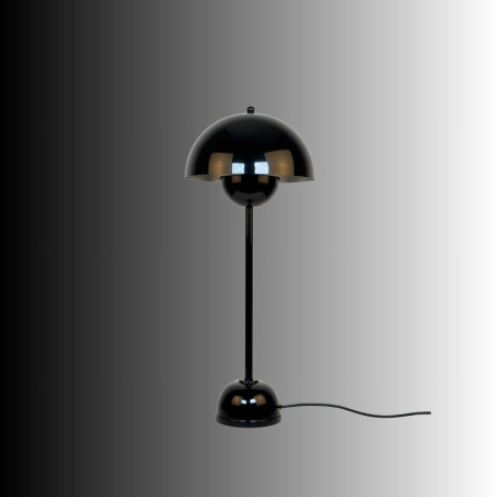 Lampe à Poser - E14 - 26 x 26 x 60 cm - Noir
