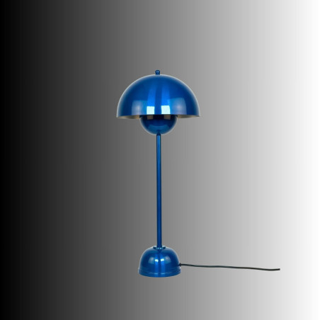 Lampe à Poser - E14 - 26 x 26 x 60 cm - Bleu