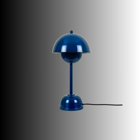 Lampe à Poser - E14 - 20 x 20 x 40 cm - Bleu
