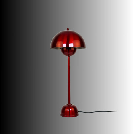 Lampe à Poser - E14 - H 40 cm - Rouge
