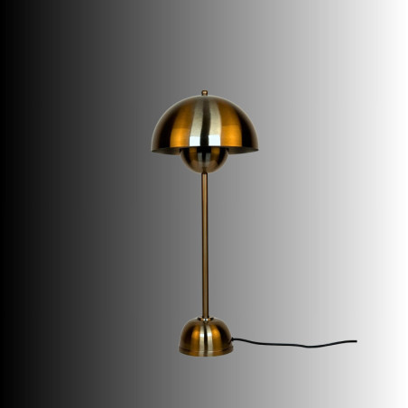 Lampe à Poser - E14 - 26 x 26 x 60 cm - Effet Vieilli