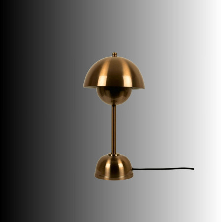 Lampe à Poser - E14 - 20 x 20 x 40 cm - Effet Vieilli
