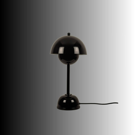 Lampe à Poser - E14 - 20 x 20 x 40 cm - Noir