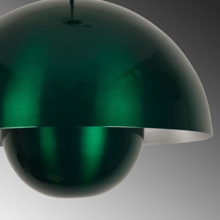 Suspension - E27 - H 35 à 115 cm - Vert