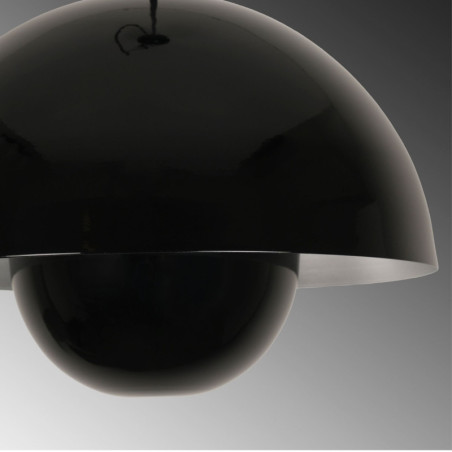 Suspension - E27 - H 35 à 115 cm - Noir