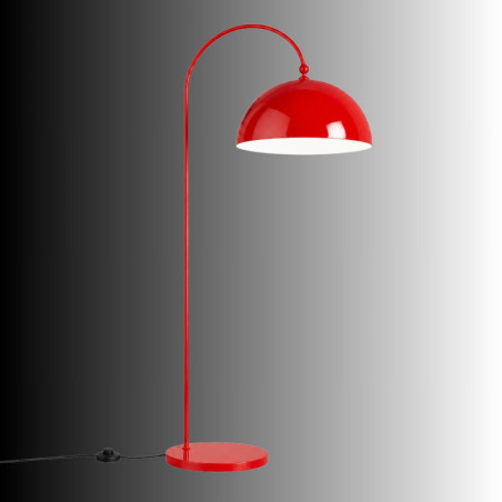 Lampadaire - E27 - 60 x 60 x 160 cm - Rouge
