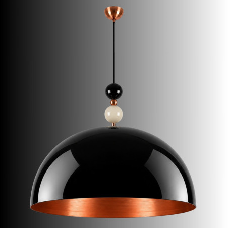 Suspension - E27 - 60 x 60 x 116 cm - Noir