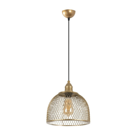 Suspension - E27 - Ø 25 cm - H 30 à 109 cm - Doré