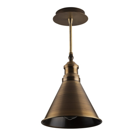Suspension - E27 - Ø 20 cm - H 40 cm - Aspect Rétro