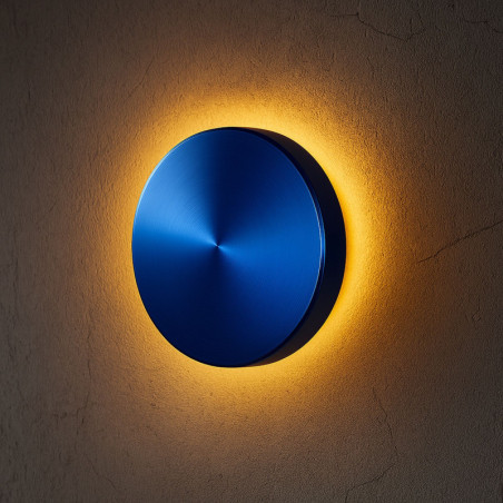 Applique Murale LED 5 W - 3000 K - 12 x 12 x 5 cm - Bleu