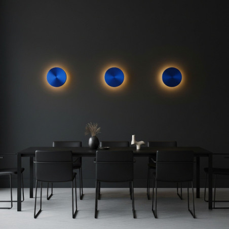 Applique Murale LED 5 W - 3000 K - 20 x 20 x 5 cm - Bleu