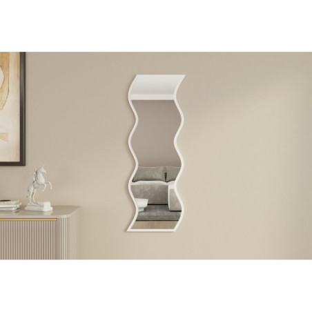 Miroir Mural - 40 x 120 cm - Blanc