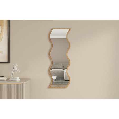 Miroir Mural - 40 x 120 cm - Naturel