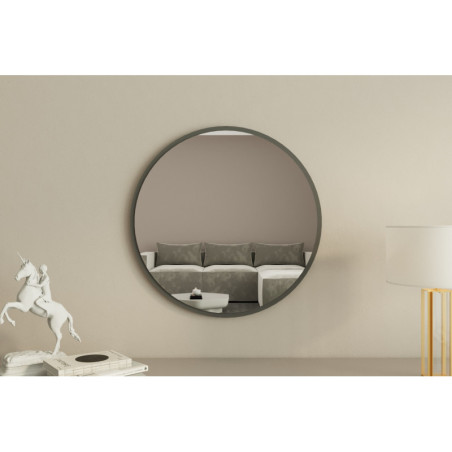 Miroir Mural - 60 x 60 cm - Anthracite
