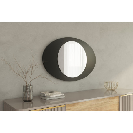 Miroir Mural - 60 x 90 cm - Noir