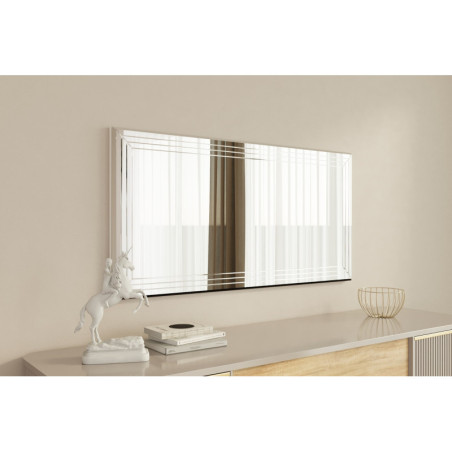 Miroir Mural - 60 x 120 cm - Blanc