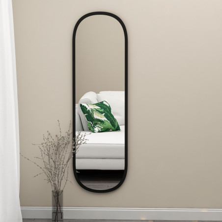 Miroir Mural - 40 x 120 cm - Noir