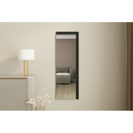 Miroir Mural - 40 x 120 cm - Blanc et Noir