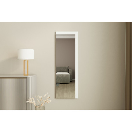 Miroir Mural - 40 x 120 cm - Blanc