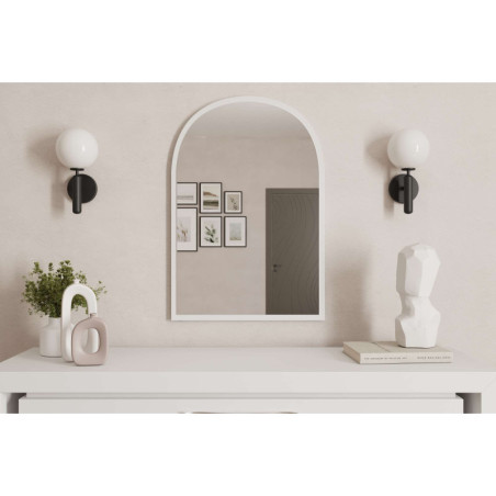 Miroir Mural - 60 x 90 cm - Blanc
