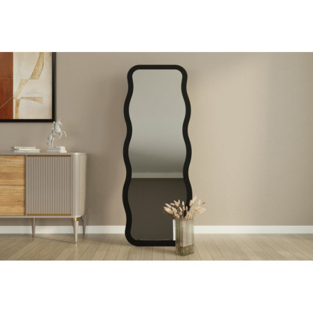 Miroir Plein Pied - 50 x 160 cm - Noir