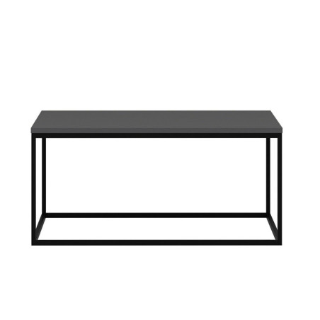 Table Basse - Structure Métal - 90 x 42 x 90 cm - Anthracite