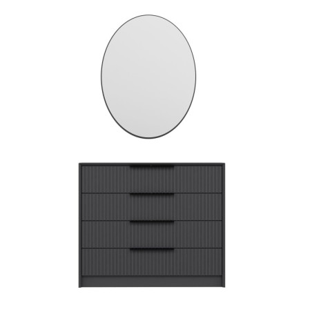 Commode - 100 x 85 x 45 cm - Anthracite