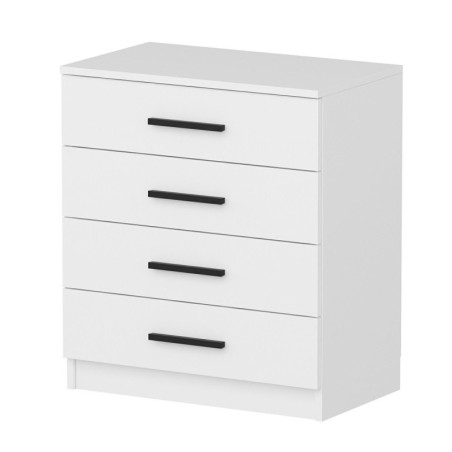 Commode - Avec Étagères - 70 x 42 x 79 cm - Blanc