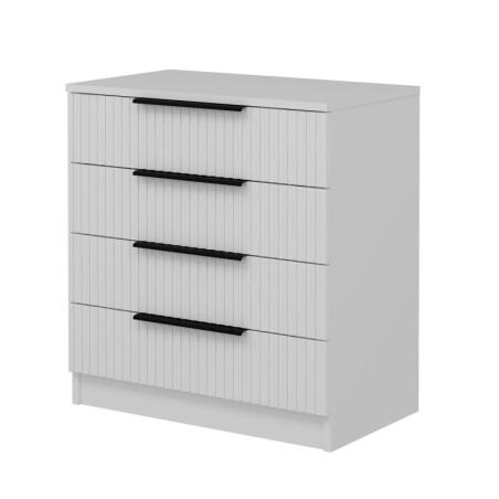 Commode - Avec Étagères - 72 x 77 x 42 cm - Blanc