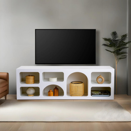 Console - 160 x 51 x 40 cm - Blanc