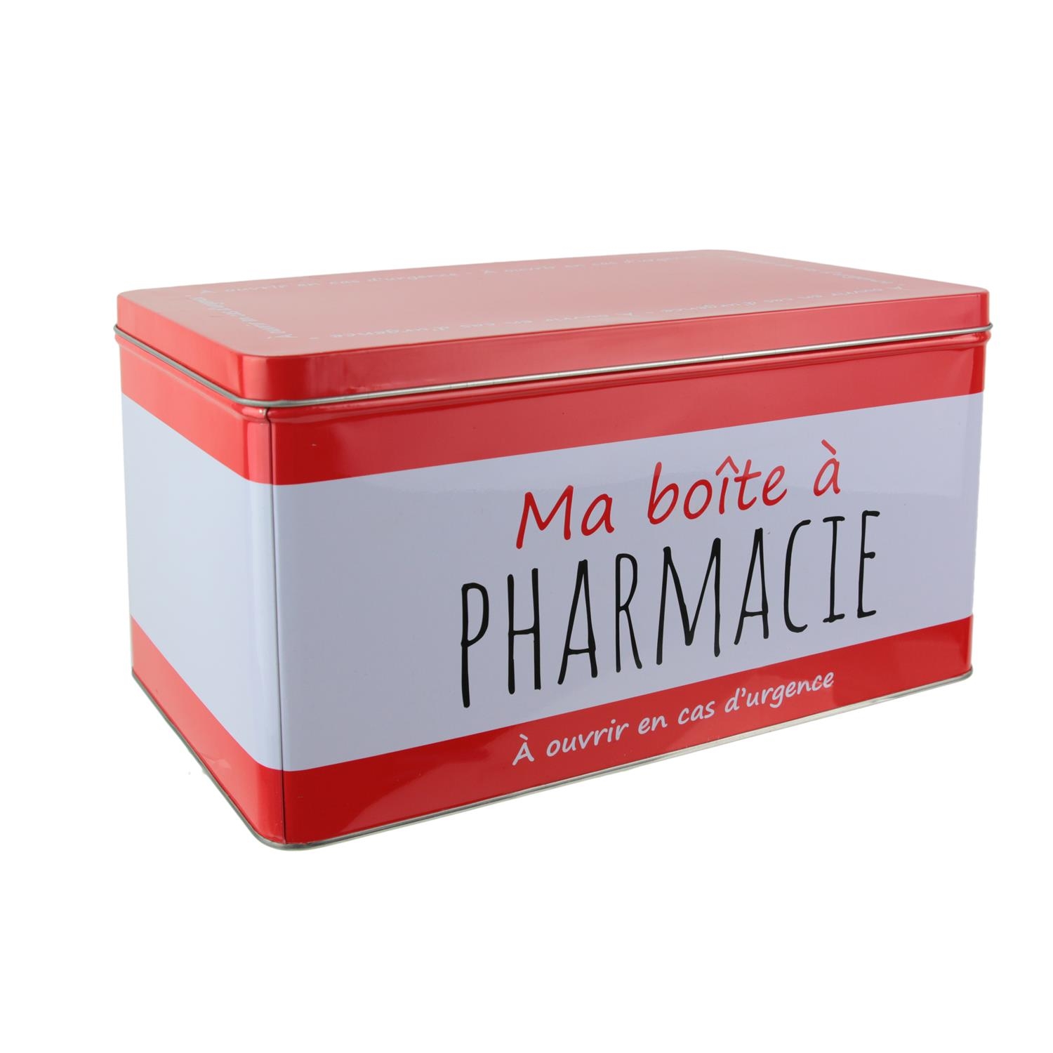 Boîte de rangement - Boîte à pharmacie - Rouge