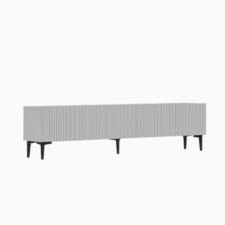 Meuble TV - 180 x 45 x 31 cm - Blanc