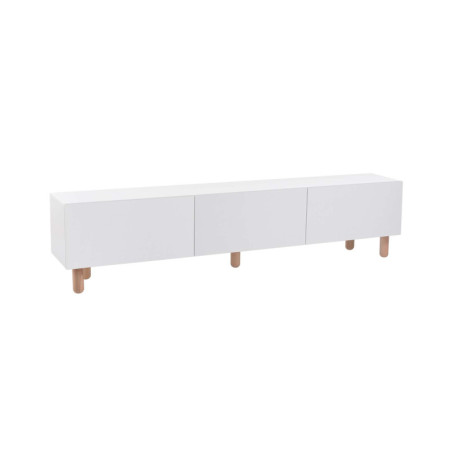 Meuble TV - 180 x 42 x 31 cm - Blanc