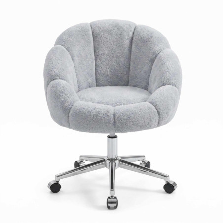 Fauteuil - 72 x 86 x 62 cm - Gris