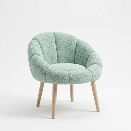 Fauteuil - 70 x 82 x 65 cm - Vert