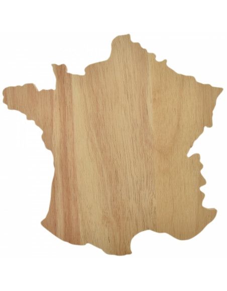 Planche à fromage "Vive la France" - 30 x 30 x 1,2 cm