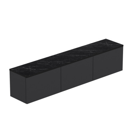 Meuble TV - Avec Étagères - 160 x 35 x 32 cm - Anthracite