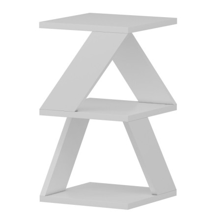 Table d'Appoint - 30 x 50 x 30 cm - Blanc