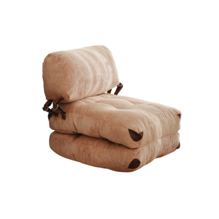 Fauteuil Convertible 1 Place - Couchage Long. 160 cm - Camel