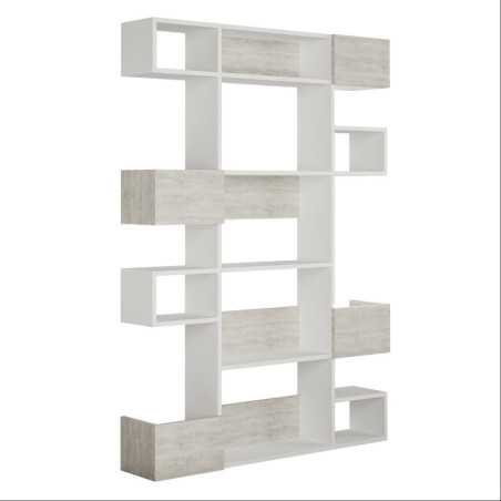 Bibliothèque - 120 x 171 x 27 cm - Blanc