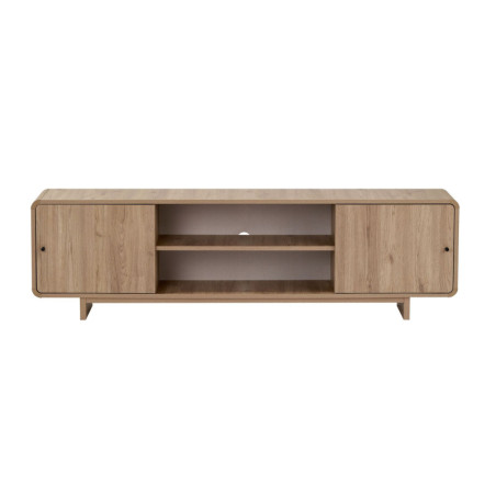 Meuble TV - 180 x 52 x 34 cm - Décor Chêne