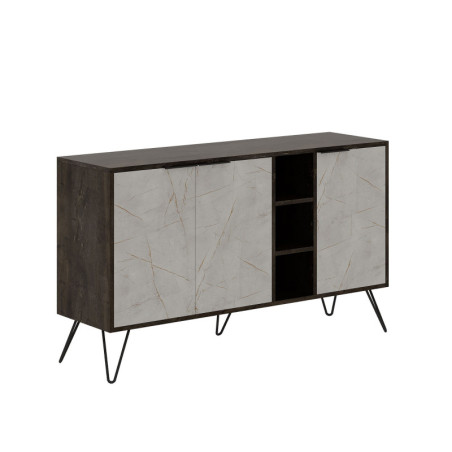 Console - 142 x 83 x 35,6 cm - Marron Foncé