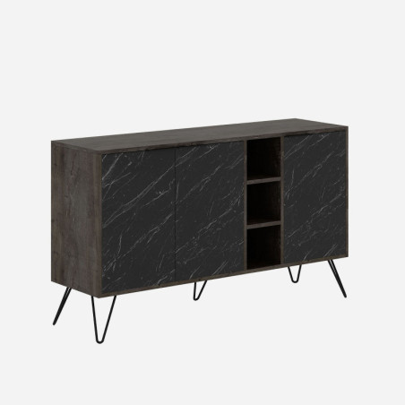 Console - 142 x 83 x 35,6 cm - Marron Foncé