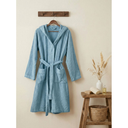 Peignoir de Bain - Taille L/XL - Turquoise