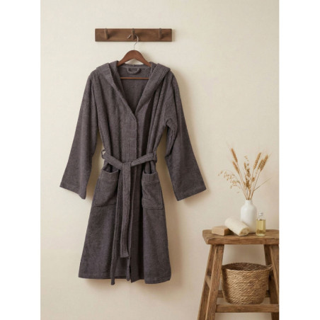 Peignoir de Bain - Taille S/M - Anthracite