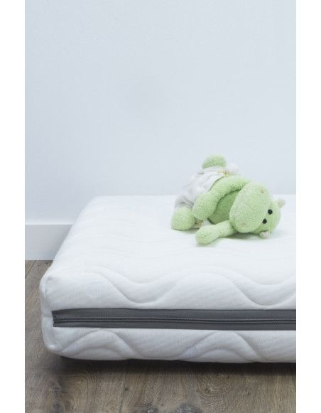 Matelas Tencel ActiveClim - 60 x 120 cm - Tencel et polyester - Blanc