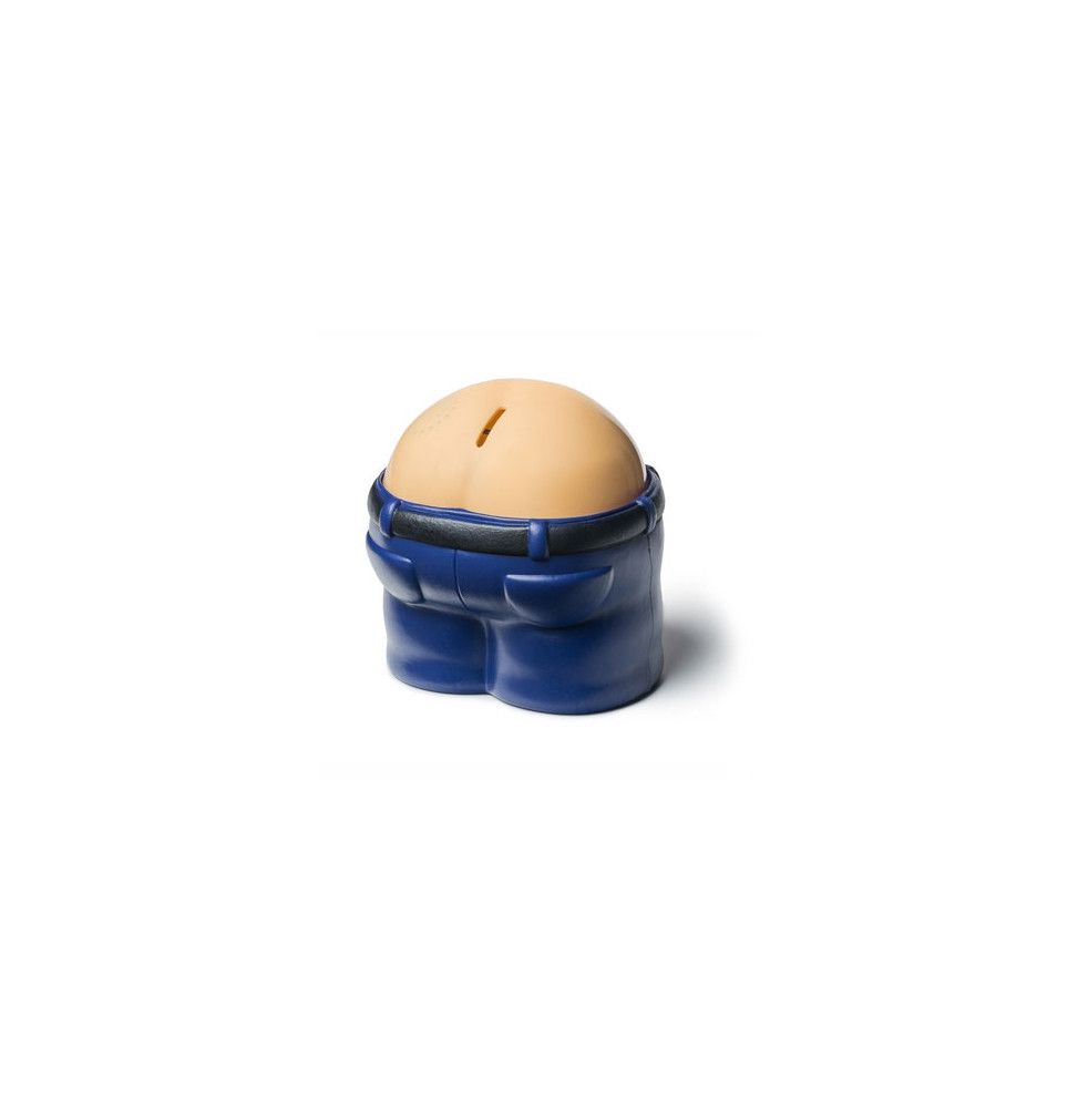 Tirelire Fanny Bank - H 15 cm -  Bleu