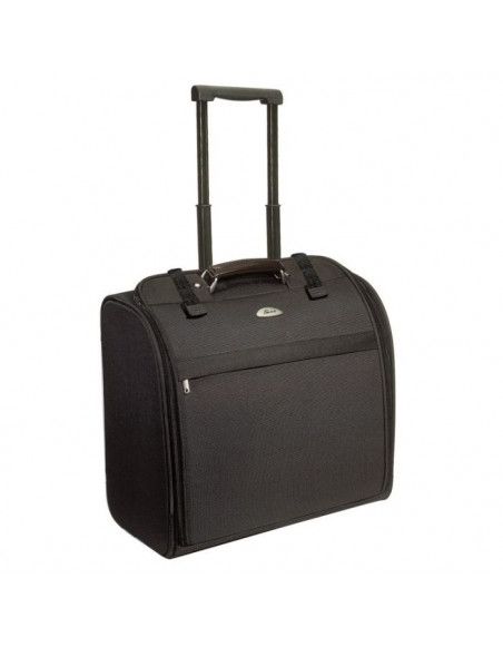 Pilot-case à roulettes XL Plus - 40 x 44 x 24,5 cm - Noir