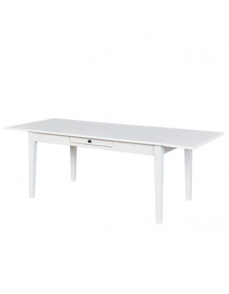 Rallonge de table Westerland - 90 x 40 x 2,1 cm - Bois - Blanc