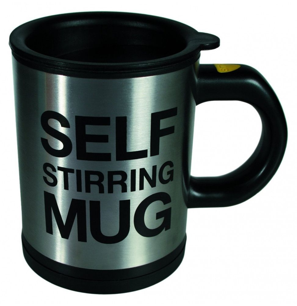 Tasse mélangeuse - 13,5 x 9,5 x 13 cm - Inox - Gris